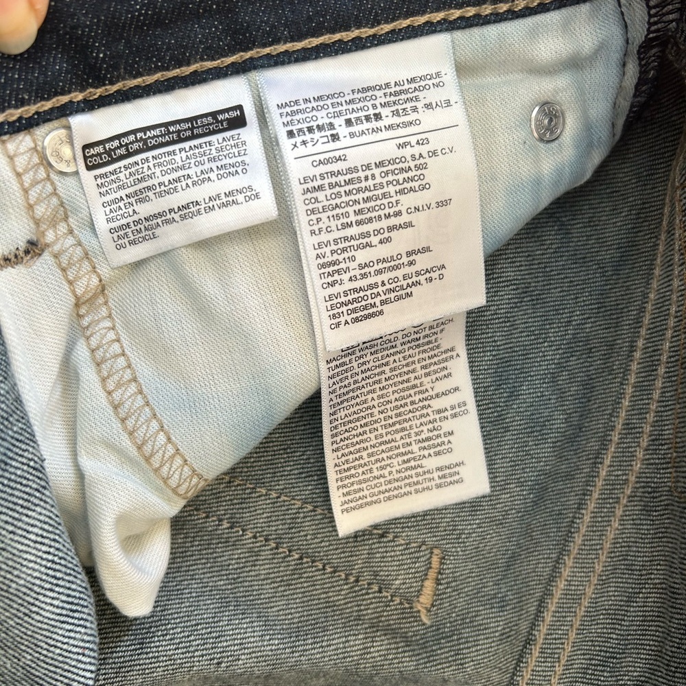 Men’s Levi’s 511 Slim Fit Blue Jeans 32x31 EUC - Picture 6 of 11